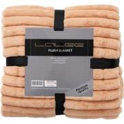 Plush Soft Plaid - Fluffy Deken - 3D Effect, Hoogpolig, 100% Polyester...