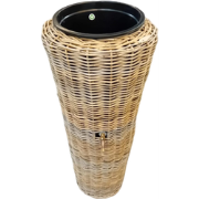 Regenton Rotan (50L) D49/30H107Cm Grijs