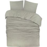 DoubleDry Dekbedovertrek Flanel 100% Zacht Katoen - Tweepersoons 200x2...