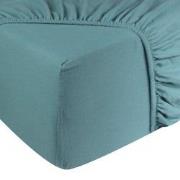 DoubleDry Hoeslaken Jersey 100% Katoen - Tweepersoons 160x200 cm - Zac...