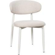 Eetkamerstoel Alexia Beige/Wit - Giga Meubel - Set van 2