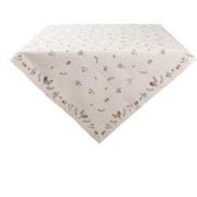 Clayre & Eef Tafelkleed  100x100 cm Beige Blauw Katoen Vierkant Kip en...