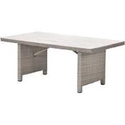 Garden Impressions Nova lounge tuintafel 170x90 cm - vintage willow