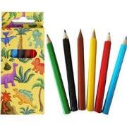 Decopatent 24 STUKS 6-Delige Dinosaurus Kleurpotloodjes - Traktatie Ui...