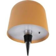 Leitmotiv - Bottle Lamp Cone Hat LED - Okergeel