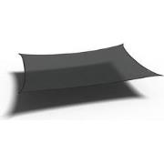 Platinum Coolfit schaduwdoek rechthoek 5.0x3.0 m - zwart
