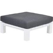 Garden Impressions Plaza lounge tuintafel 100x100xH30 cm mat wit