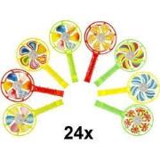Decopatent 24 STUKS Windmolens - Traktatie Uitdeelcadeautjes voor kind...