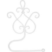 Clayre & Eef WC Rol houder  17x7x22 cm Wit Ijzer Rechthoek Toiletrolho...