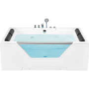 Beliani HUARAZ - Whirlpools voor binnen-Wit-Acryl
