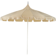 Beliani MINOA - Marktscherm-Beige-Polyester