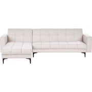 Beliani ALNES - Slaapbank-Wit-Polyester