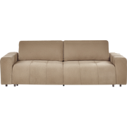 Beliani INNVIK - Slaapbank-Bruin-Polyester