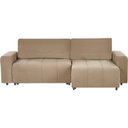 Beliani INNVIK - Slaapbank-Bruin-Polyester