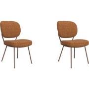 LABEL51 Eetkamerstoel Singapore -  - Boucle - set van 2