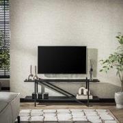 TV Meubel Loek Grijs Metaal 140 cm