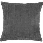 LABEL51 Sierkussen Rib - Donkergrijs - Katoen