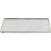 Light & Living - Schaal MAES - Ø29.5x1.5cm - Zilver