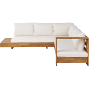 Beliani MARETTIMO - Loungeset-Lichte houtkleur-FSC® gecertificeerd aca...