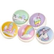 Decopatent 50 STUKS Unicorn / Eenhoorn Stuiterballen Ø3.2 Cm - Traktat...
