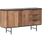 DTP Home Dresser Soho, 2 doors, 3 drawers,85x160x45 cm, recycled teakw...
