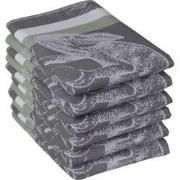 DoubleDry Luxe Theedoeken Set - 6 Stuks - 50x70 cm - 100% Katoen - Hog...