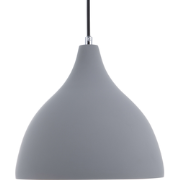 Beliani LAMBRO - Hanglamp-Grijs-Gips