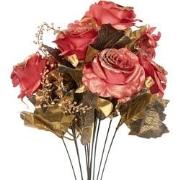 Clayre & Eef Kunstbloem 50 cm Rood Kunststof