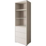 Meubella Boekenkast Gideon - Wit - 60 cm