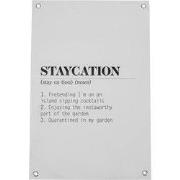 Garden Poster - PVC - Staycation - 40x60 cm
