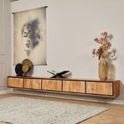 Starfurn Zwevend tv meubel RichWood | 280 cm