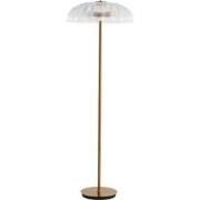 Light & Living - vloerlamp - Fungo - brons - glas metaal - design lamp...