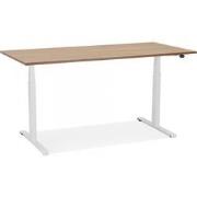 TRONIK elektrisch in hoogte verstelbaar bureau 160x80x127 cm
