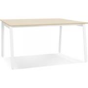 AMADEUS vergadertafel 140x140x745 cm Beige