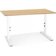 OSMOSE in hoogte verstelbaar bureau 140x80x67(86) cm Beige