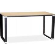 Groot recht directiebureau 'XLINE' 200 in natuurlijke afwerking hout e...