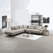 Hoekbank Links Bentley Beige