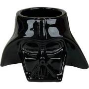 3D Flower Pot Darth Vader Black Ceramic 12.5x10.5x10 cm