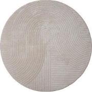 Vloerkleed Ella Beige Rond ø160 cm