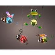 Solar hanging light l6b11h11.5cm a4 Lumineo Solar Hanging Lights
