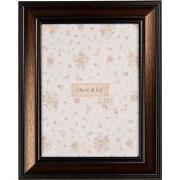 Clayre & Eef Fotolijst 10x15 cm Bruin Zwart Kunststof Glas