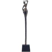 PTMD Deco Object Ciwan - 10x10x63 cm - Messing - Messing