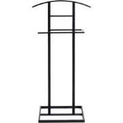 Butler van zwart metaal - H101 cm