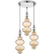 Home sweet home hanglamp Vintage 3L Diabolo - amber