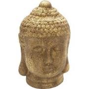 Clayre & Eef Beeld Boeddha 23 cm Goudkleurig Keramiek Rond Decoratie b...