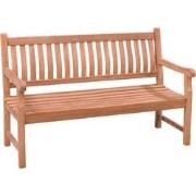Livingfurn - Tuinbank Bench Patrick - 50x180x60cm - Teakhout