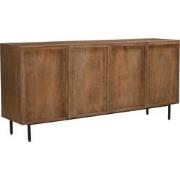 Livingfurn - Dressoir Elan - 180x75x40 cm - Mangohout