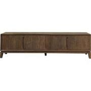 Livingfurn - TV meubel Cortez - 210x55x40 cm - Mangohout