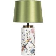 Clayre & Eef Tafellamp  Ø 28x50 cm E27/max 1x60W Groen Keramiek Rond V...