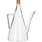 Decopatent® Olie of Azijn fles glas - Met Schenktuit - Handvat - Kurk ...
